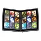 Ultimate Guard Zipfolio 360 XenoSkin cipzáras 18-zsebes prémium portfolió album szürke