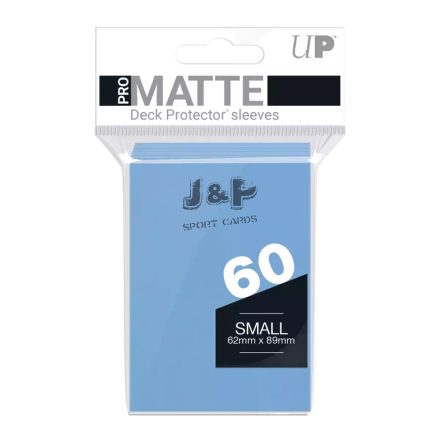Ultra Pro Small Sleeves Pro-Matte kártyavédő fólia "bugyi" csomag 62x89mm - világos kék