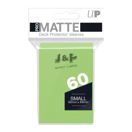 Ultra Pro Small Sleeves Pro-Matte kártyavédő fólia "bugyi" csomag 62x89mm - Lime zöld