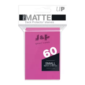   Ultra Pro Small Sleeves Pro-Matte kártyavédő fólia "bugyi" csomag 62x89mm - Élénk rózsaszín