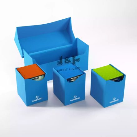 Gamegenic XL 300+ Triple Deck Box / Deck side holder - Kék