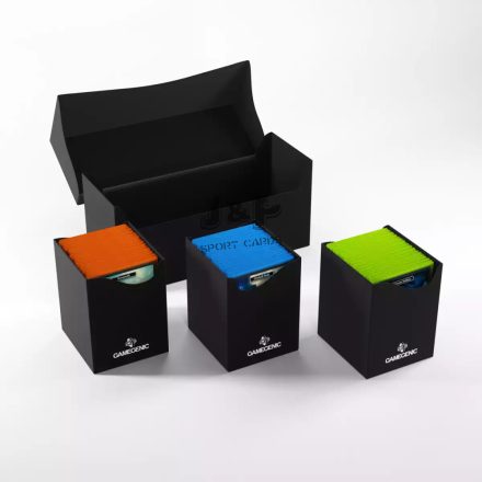 Gamegenic XL 300+ Triple Deck Box / Deck side holder - fekete