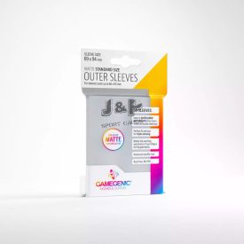   Gamegenic - Outer Sleeves Matte Standard Size 69x94 mm - kártya védő fólia