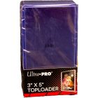Ultra Pro toploader 3" x 5" színtelen - doboz (25 db)