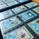 Gemloader Premium toploader tartó album - 9 zsebes Cipzáros - Lila