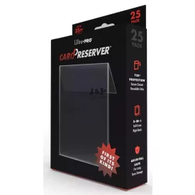Ultra Pro Card Preserver 2in1 -  kemény hátfalas visszazárható kártyavédő 