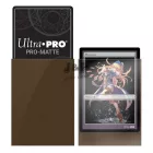 Ultra Pro Small Sleeves Pro-Matte kártyavédő fólia "bugyi" csomag 62x89mm - Barna