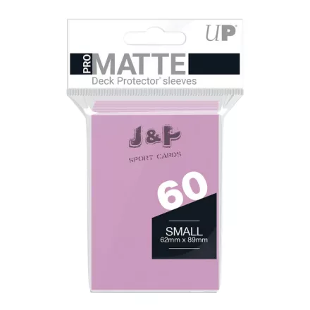 Ultra Pro Small Sleeves Pro-Matte kártyavédő fólia "bugyi" csomag 62x89mm - Rózsaszín