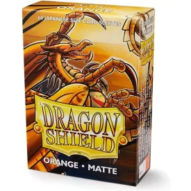 Dragon Shield Matte Orange 60 Japanese Size - Narancssárga