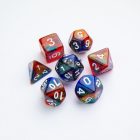 Gamegenic Galaxy Series - Mars RPG Dice Set (7pcs) - Vegyes dobókocka