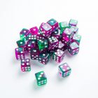 Gamegenic Galaxy Series D6 Dice Set 12 mm - Aurora dobókocka szett (36 db)