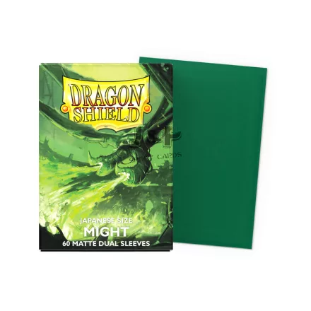 Dragon Shield Japanese size Dual Matte Sleeves - Might  62x89mm (60db/csomag)