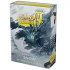 Dragon Shield Japanese size Dual Matte Sleeves - Snow 