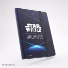 Gamegenic - Star Wars: Unlimited Casual 18-Pocket Album - Card Back Blue
