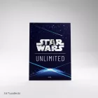 Gamegenic - Star Wars: Unlimited Art Sleeves - Card Back Blue 66x91mm - kártya védő fólia