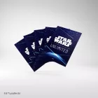 Gamegenic - Star Wars: Unlimited Art Sleeves - Card Back Blue 66x91mm - kártya védő fólia
