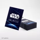 Gamegenic - Star Wars: Unlimited Art Sleeves - Card Back Blue 66x91mm - kártya védő fólia