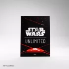 Gamegenic - Star Wars: Unlimited Art Sleeves - Card Back Red 66x91mm - kártya védő fólia