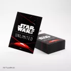 Gamegenic - Star Wars: Unlimited Art Sleeves - Card Back Red 66x91mm - kártya védő fólia
