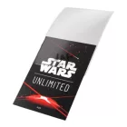 Gamegenic - Star Wars: Unlimited Art Sleeves - Card Back Red 66x91mm - kártya védő fólia