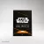 Gamegenic - Star Wars: Unlimited Art Sleeves - Card Back Orange 66x91mm - kártya védő fólia