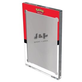   Ultra Pro UV One Touch Edge 35pt holder - Printed Magnetic Card Holder Poké Ball for Pokémon