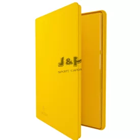 Gamegenic Zip-Up Album - 9 zsebes zipzáros album - sárga