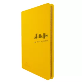 Gamegenic - Prémium Album 18-zsebes Sárga