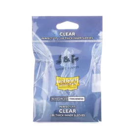   Dragon Shield Standard size Perfect fit - Inner Sleeves - Thick Inner Clear kártya védő fólia (100db/csomag)