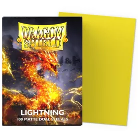 Dragon Shield Standard Matte Dual Sleeves Lightning Ailia
