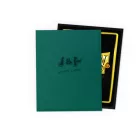 Dragon Shield Japanese size Dual Matte Sleeves - Metallic Green / Power