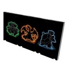 Ultra Pro Pokemon Neon Kanto ONE-TOUCH EDGE 3 kártyához - One-touch mágneses tok