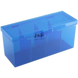   Gamegenic Fourtress 320+ 4 rekeszes kártyatároló doboz - Kék