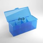 Gamegenic Fourtress 320+ 4 rekeszes kártyatároló doboz - Kék