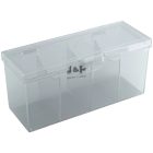 Gamegenic Fourtress 320+ 4 rekeszes kártyatároló doboz - Átlátszó