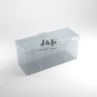 Gamegenic Fourtress 320+ 4 rekeszes kártyatároló doboz - Átlátszó