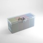 Gamegenic Fourtress 320+ 4 rekeszes kártyatároló doboz - Átlátszó