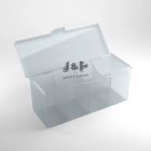 Gamegenic Fourtress 320+ 4 rekeszes kártyatároló doboz - Átlátszó