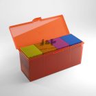 Gamegenic Fourtress 320+ 4 rekeszes kártyatároló doboz - Piros