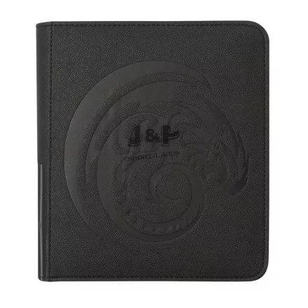 Dragon Shield Zipster Regular Iron Grey cipzáras 18-zsebes prémium gyűrűs album - Vasszürke