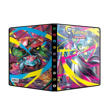 Ultra Pro Pokémon Mega Evolution Portfólió album 4 zsebes mappa -Gardevoir & Venusaur