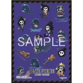   One Piece Card Game: Official Sleeve 14 - Brook & Laboon  - 66x91mm (70db) - kártya védő fólia