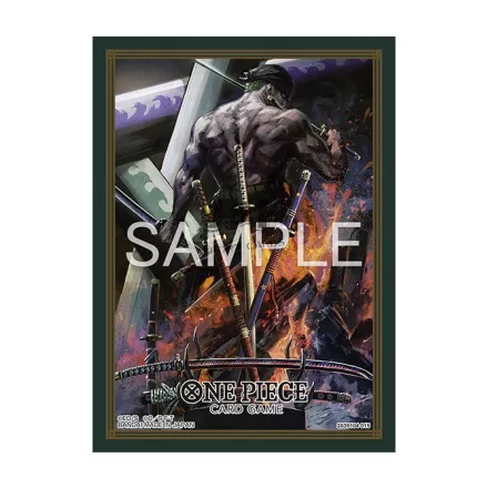 One Piece Card Game: Official Sleeve 14 - Zoro - 66x91mm (70db) - kártya védő fólia