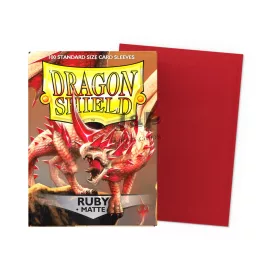   Dragon Shield Standard Matte Sleeves - Ruby Rubis (100db/csomag) - Rubintvörös