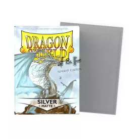   Dragon Shield Standard Matte Sleeves - Silver Caelum (100db/csomag) - Ezüst