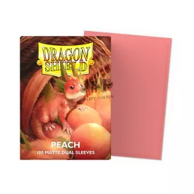   Dragon Shield Standard Dual Matte Sleeves - Peach Piip (100db/csomag) - Barack