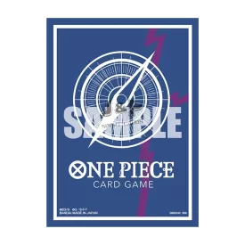   One Piece Card Game: Official Sleeve 16 - Standard Blue ver. Rocks.D.Xebec - 66x91mm (70db) - kártya védő fólia