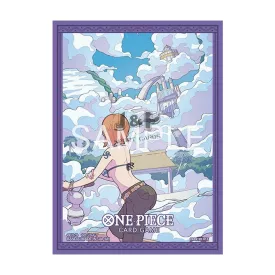   One Piece Card Game: Official Sleeve 16 - Sky Island Nami - 66x91mm (70db) - kártya védő fólia