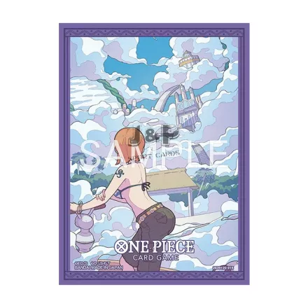 One Piece Card Game: Official Sleeve 16 - Sky Island Nami - 66x91mm (70db) - kártya védő fólia