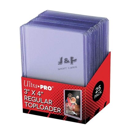 Ultra Pro toploader kemény tok 3" x 4" Regular színtelen 35pt - doboz (25 db)